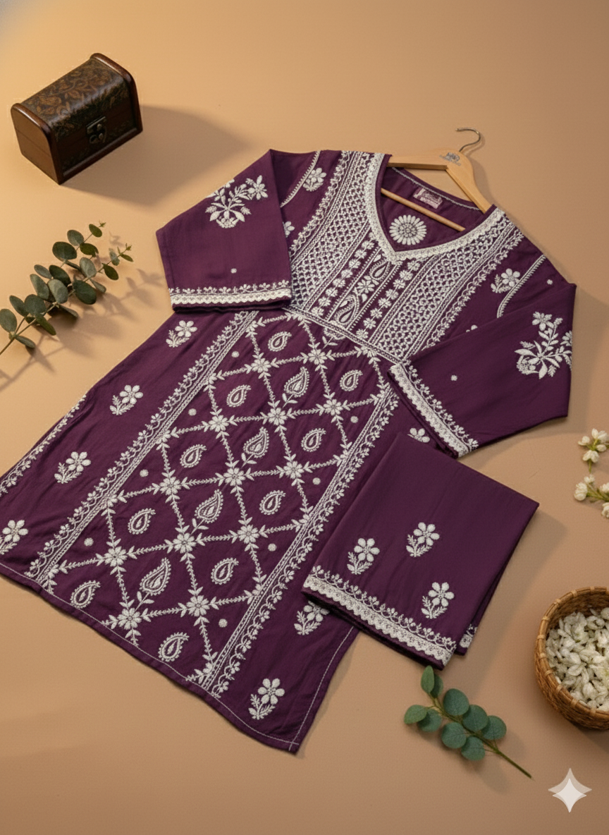 Lucknow Chicken Cord Set