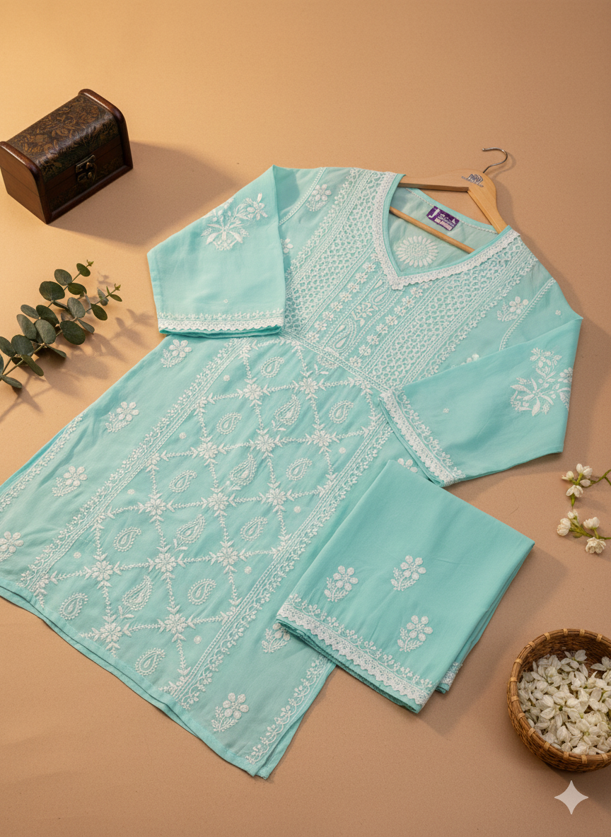 Lucknow Chicken Cord Set