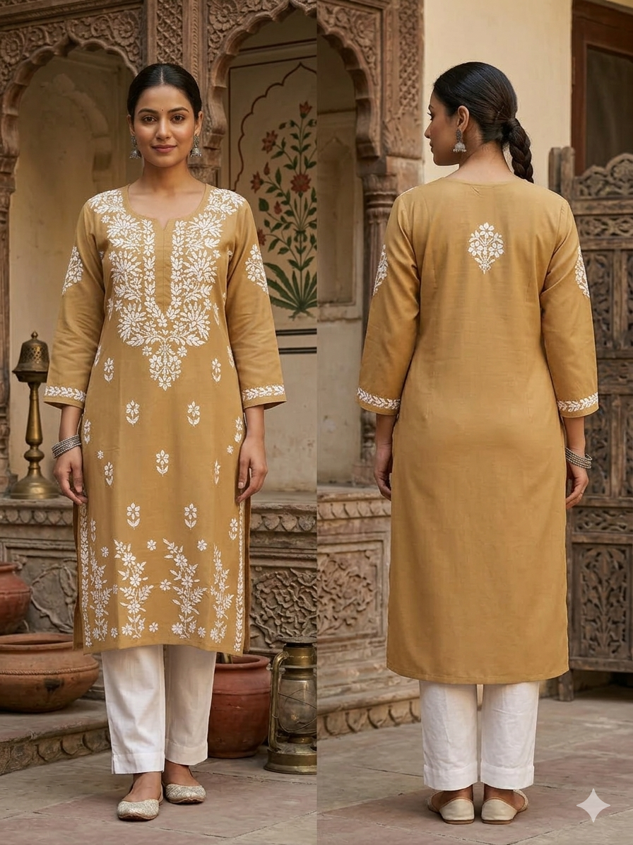 Lucknow Chickan Kurti