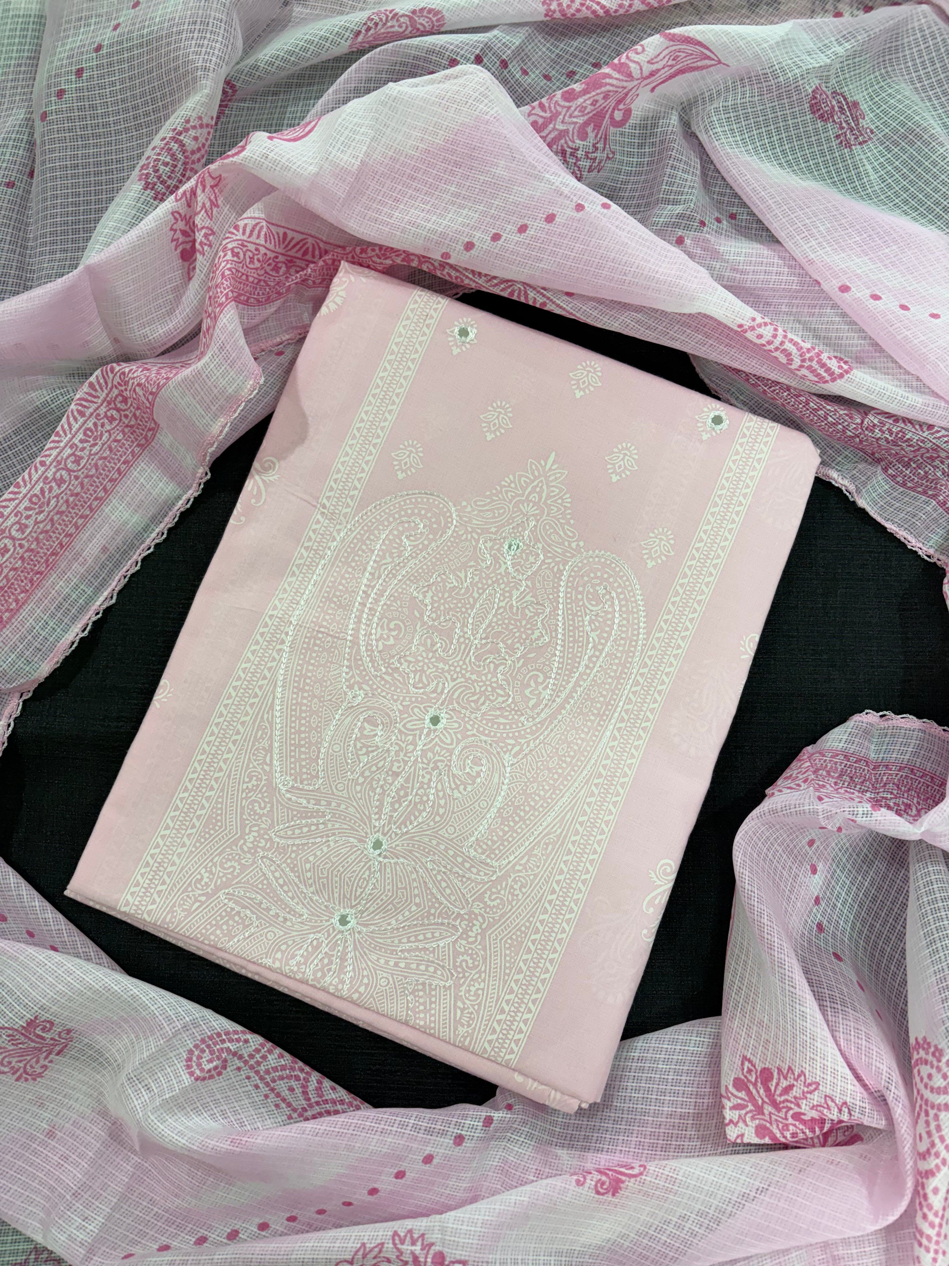 Cotton Unstitched Suit